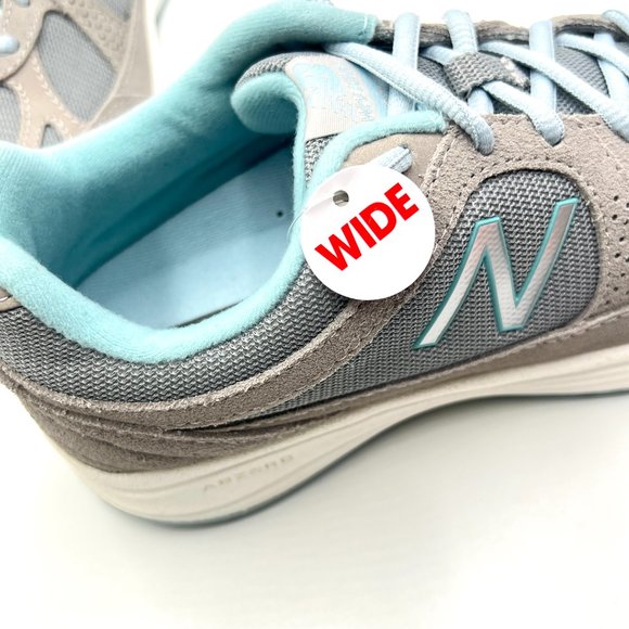 5.5 2E XW EXTRA WIDE New Balance Women's Gray Blue 877 V1 Walking Sneakers Shoes - Picture 11 of 11